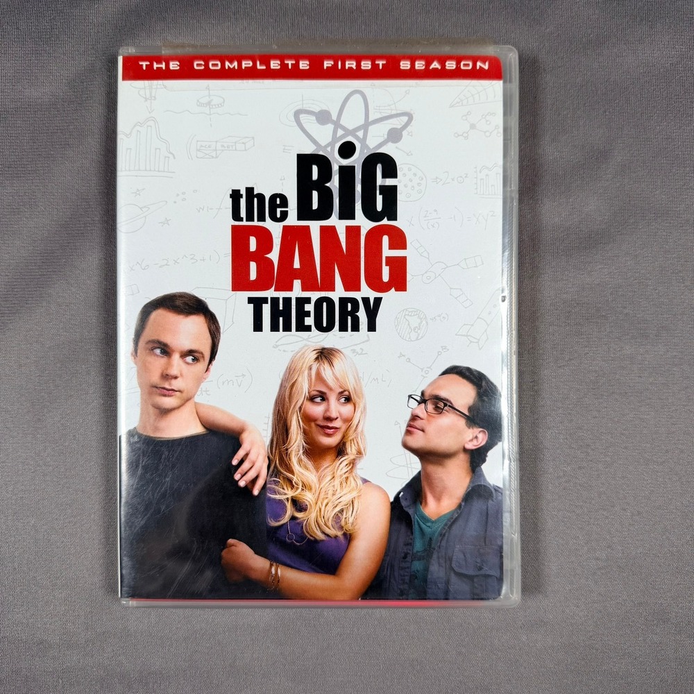 Warner Bros The Big Bang Theory Season 1‎ DVD Set Multicolor Sitcom Comedy TV